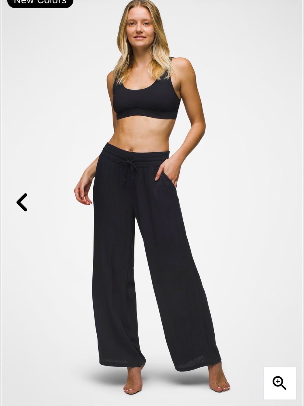 NWT Prana Fernie Beach pants black small